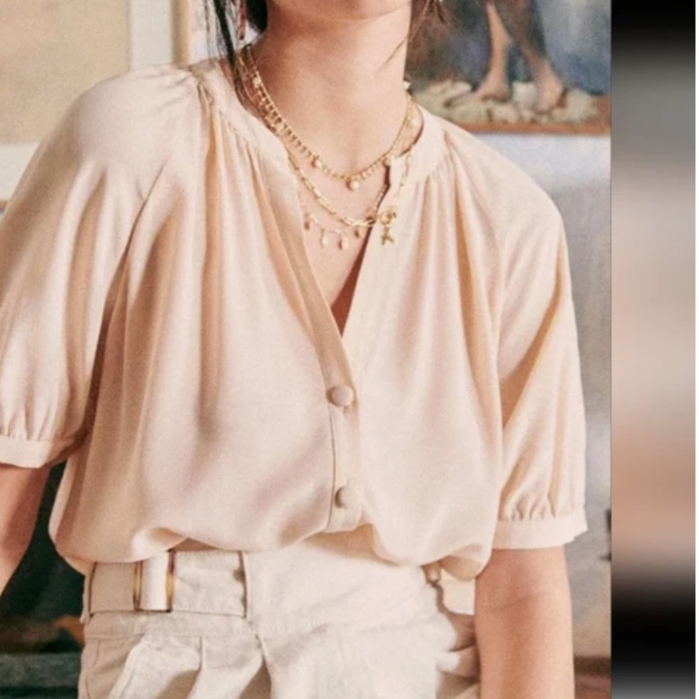 Sezane Lennie blouse size 36